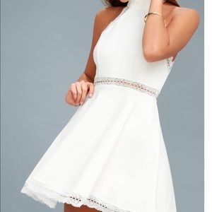 White dress